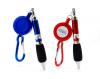 Pull Reel with Carabiner Promo Pen