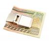 Square Hinge Top Money Clip