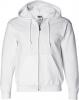 Zip Hoodie | White